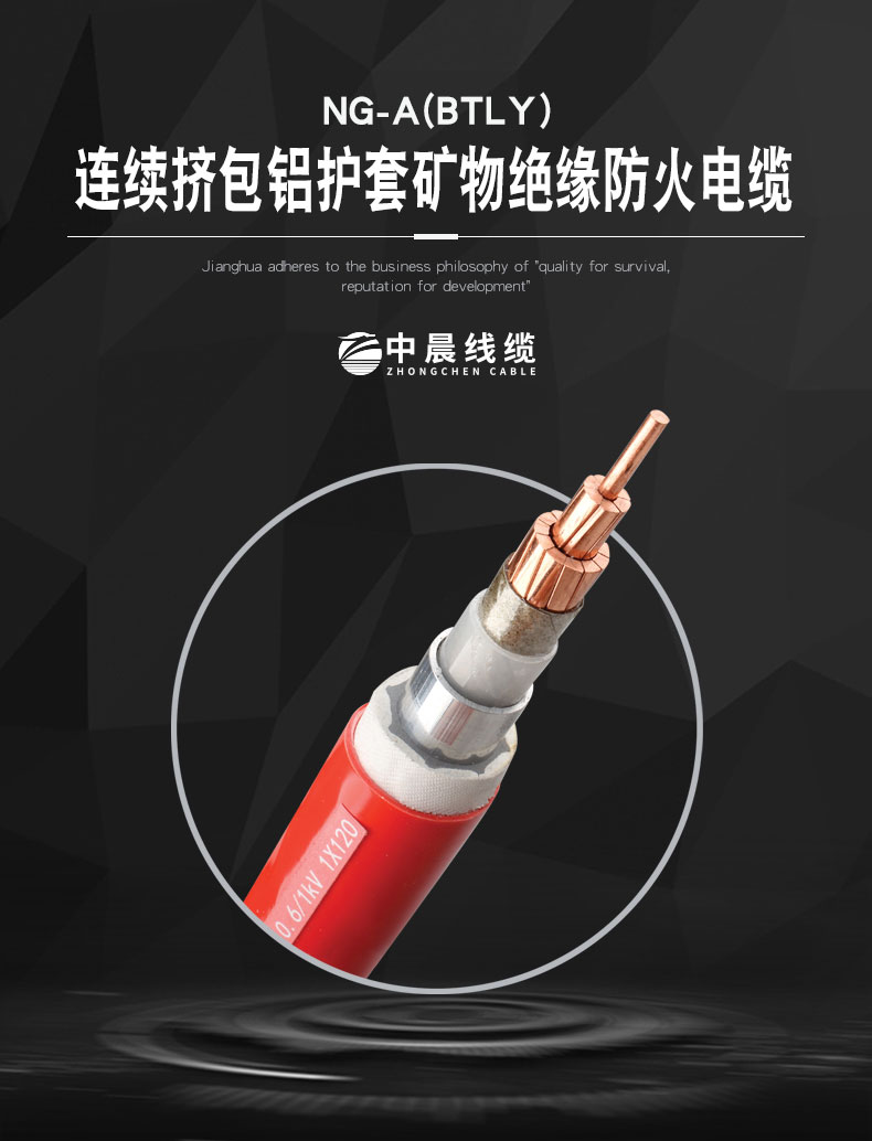 礦物質電纜-NG-A(BTLY) - 中晨電纜